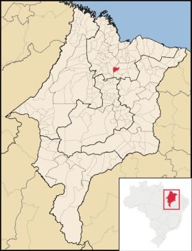 mapa Miranda do Norte